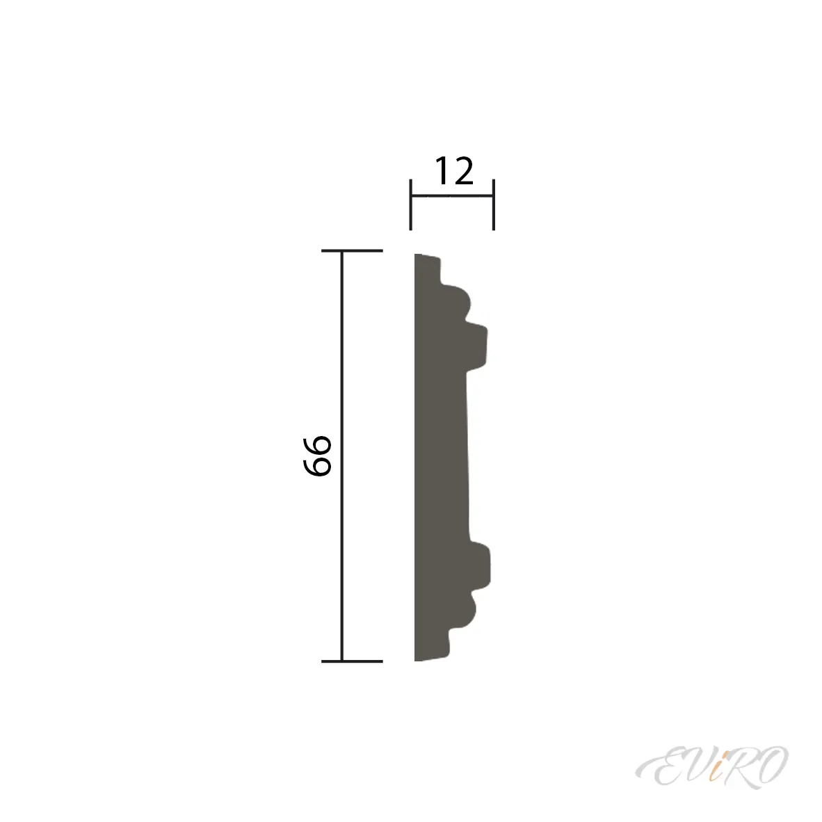 Молдинг EViRO Модель 1.51.336