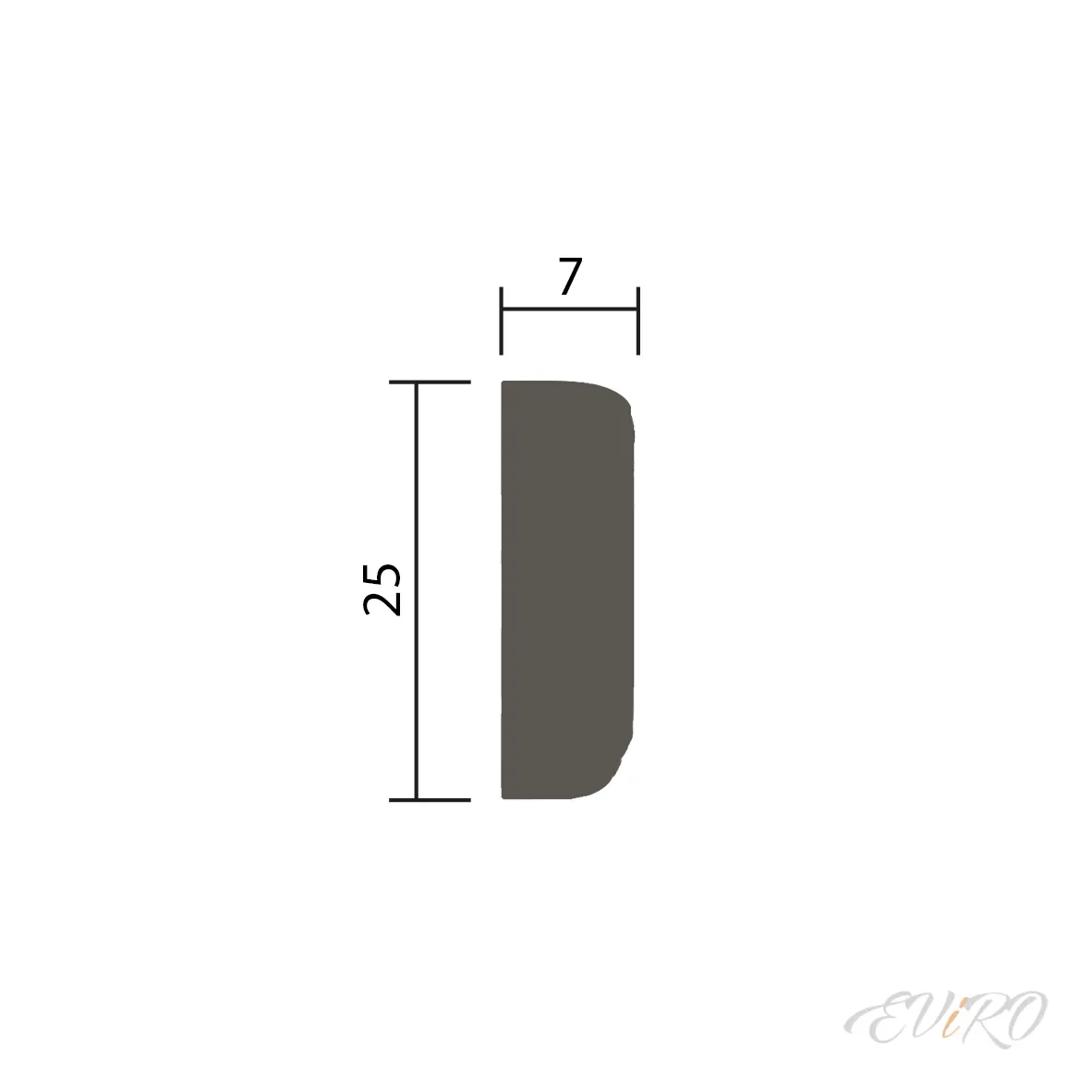 Молдинг EViRO Модель 1.51.372