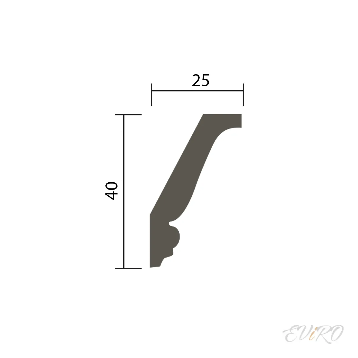 Карниз EViRO Модель 1.50.191